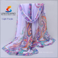 New Women's Fashion Long Soft Wrap Lady Shawl Silk Chiffon Scarf